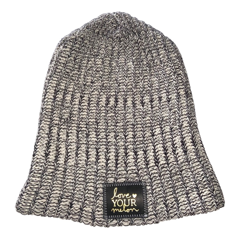 Love Your Melon Beanie Hat 100% Cotton Knit
